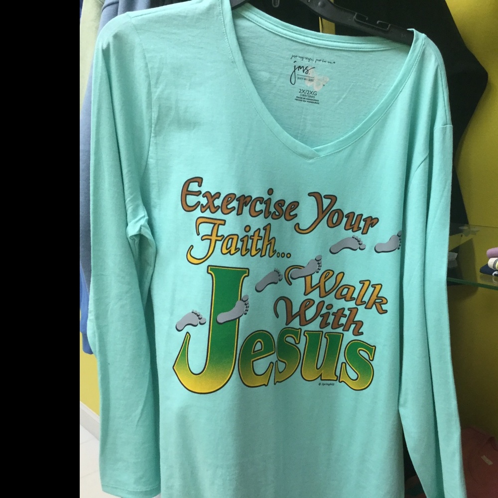 Ladies long sleeve T-shirt